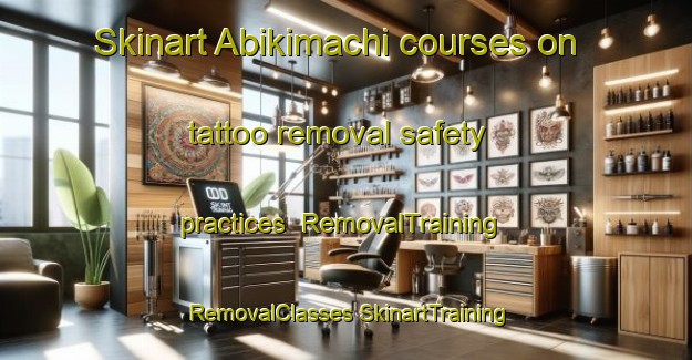 Skinart Abikimachi courses on tattoo removal safety practices | #RemovalTraining #RemovalClasses #SkinartTraining-Japan