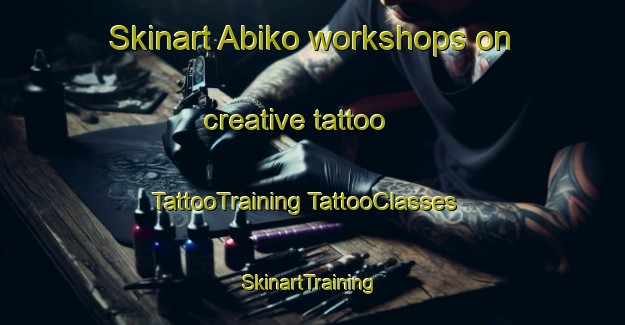 Skinart Abiko workshops on creative tattoo | #TattooTraining #TattooClasses #SkinartTraining-Japan