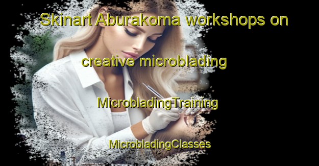 Skinart Aburakoma workshops on creative microblading | #MicrobladingTraining #MicrobladingClasses #SkinartTraining-Japan