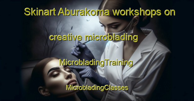 Skinart Aburakoma workshops on creative microblading | #MicrobladingTraining #MicrobladingClasses #SkinartTraining-Japan