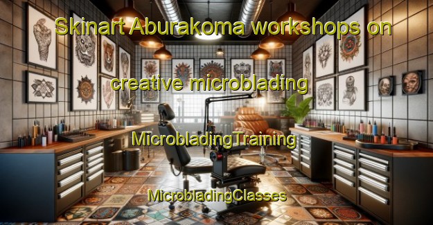 Skinart Aburakoma workshops on creative microblading | #MicrobladingTraining #MicrobladingClasses #SkinartTraining-Japan