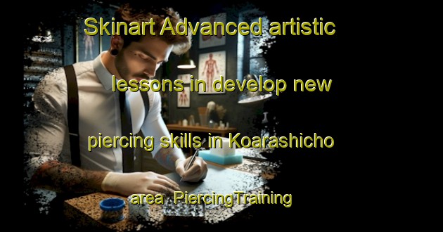 Skinart Advanced artistic lessons in develop new piercing skills in Koarashicho area | PiercingTraining | PiercingClasses | SkinartTraining-Japan