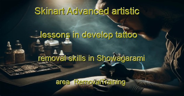 Skinart Advanced artistic lessons in develop tattoo removal skills in Showagarami area | RemovalTraining | RemovalClasses | SkinartTraining-Japan