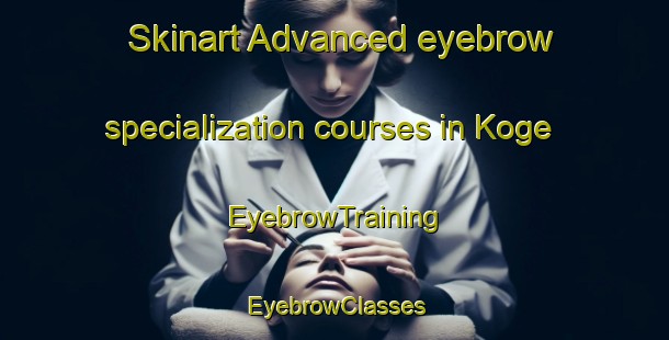 Skinart Advanced eyebrow specialization courses in Koge | EyebrowTraining | EyebrowClasses | SkinartTraining-Japan