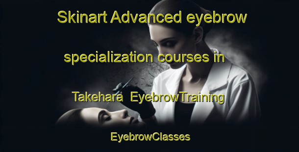 Skinart Advanced eyebrow specialization courses in Takehara | EyebrowTraining | EyebrowClasses | SkinartTraining-Japan