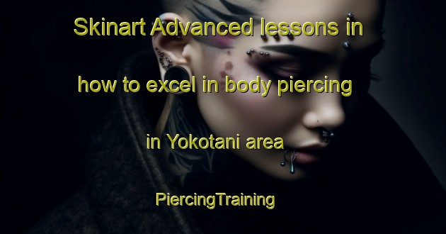 Skinart Advanced lessons in how to excel in body piercing in Yokotani area | PiercingTraining | PiercingClasses | SkinartTraining-Japan