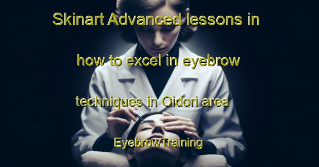 Skinart Advanced lessons in how to excel in eyebrow techniques in Oidori area | EyebrowTraining | EyebrowClasses | SkinartTraining-Japan
