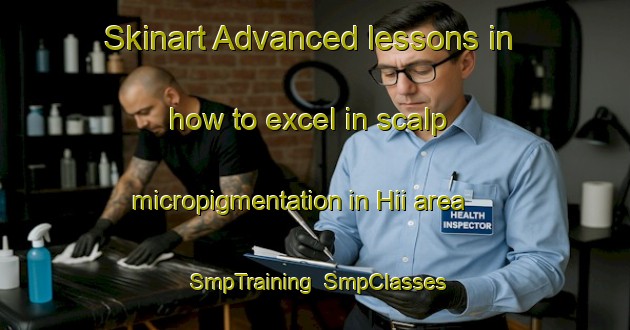 Skinart Advanced lessons in how to excel in scalp micropigmentation in Hii area | SmpTraining | SmpClasses | SkinartTraining-Japan