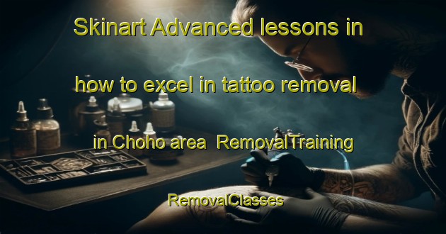 Skinart Advanced lessons in how to excel in tattoo removal in Choho area | RemovalTraining | RemovalClasses | SkinartTraining-Japan