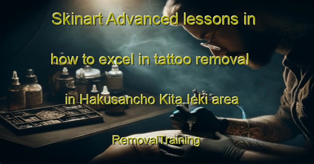 Skinart Advanced lessons in how to excel in tattoo removal in Hakusancho Kita Ieki area | RemovalTraining | RemovalClasses | SkinartTraining-Japan