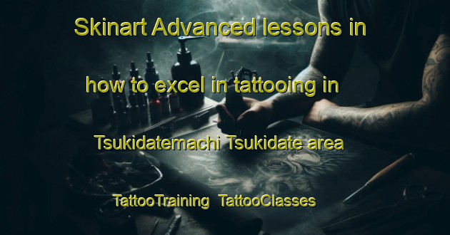 Skinart Advanced lessons in how to excel in tattooing in Tsukidatemachi Tsukidate area | TattooTraining | TattooClasses | SkinartTraining-Japan