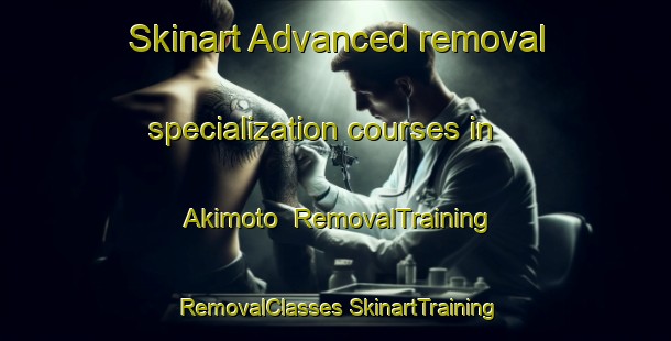 Skinart Advanced removal specialization courses in Akimoto | #RemovalTraining #RemovalClasses #SkinartTraining-Japan