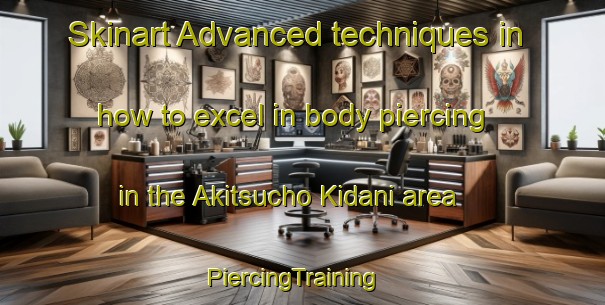 Skinart Advanced techniques in how to excel in body piercing in the Akitsucho Kidani area | PiercingTraining | PiercingClasses | SkinartTraining-Japan