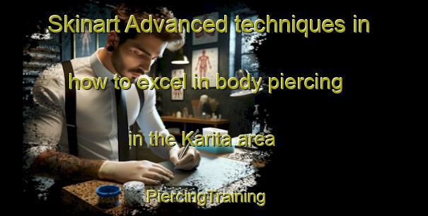 Skinart Advanced techniques in how to excel in body piercing in the Karita area | PiercingTraining | PiercingClasses | SkinartTraining-Japan
