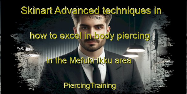 Skinart Advanced techniques in how to excel in body piercing in the Mefuki Ikku area | PiercingTraining | PiercingClasses | SkinartTraining-Japan