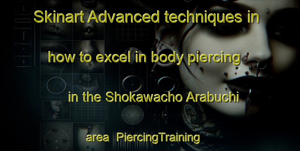 Skinart Advanced techniques in how to excel in body piercing in the Shokawacho Arabuchi area | PiercingTraining | PiercingClasses | SkinartTraining-Japan
