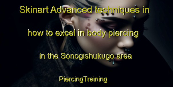 Skinart Advanced techniques in how to excel in body piercing in the Sonogishukugo area | PiercingTraining | PiercingClasses | SkinartTraining-Japan