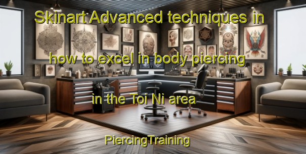 Skinart Advanced techniques in how to excel in body piercing in the Toi Ni area | PiercingTraining | PiercingClasses | SkinartTraining-Japan