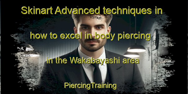 Skinart Advanced techniques in how to excel in body piercing in the Wakabayashi area | PiercingTraining | PiercingClasses | SkinartTraining-Japan