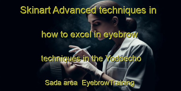 Skinart Advanced techniques in how to excel in eyebrow techniques in the Yodoecho Sada area | EyebrowTraining | EyebrowClasses | SkinartTraining-Japan