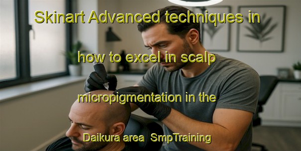 Skinart Advanced techniques in how to excel in scalp micropigmentation in the Daikura area | SmpTraining | SmpClasses | SkinartTraining-Japan