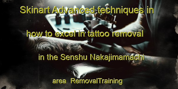 Skinart Advanced techniques in how to excel in tattoo removal in the Senshu Nakajimamachi area | RemovalTraining | RemovalClasses | SkinartTraining-Japan