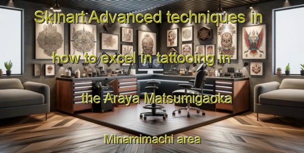 Skinart Advanced techniques in how to excel in tattooing in the Araya Matsumigaoka Minamimachi area | TattooTraining | TattooClasses | SkinartTraining-Japan