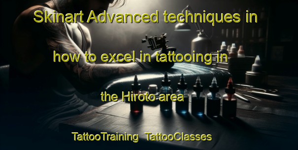 Skinart Advanced techniques in how to excel in tattooing in the Hiroto area | TattooTraining | TattooClasses | SkinartTraining-Japan