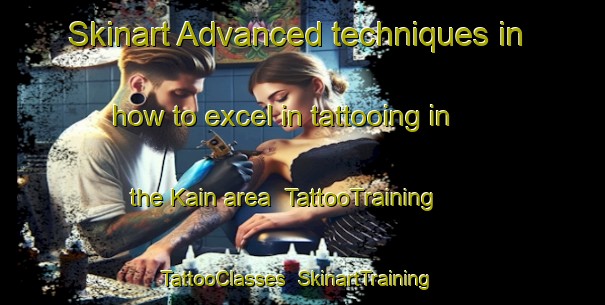 Skinart Advanced techniques in how to excel in tattooing in the Kain area | TattooTraining | TattooClasses | SkinartTraining-Japan