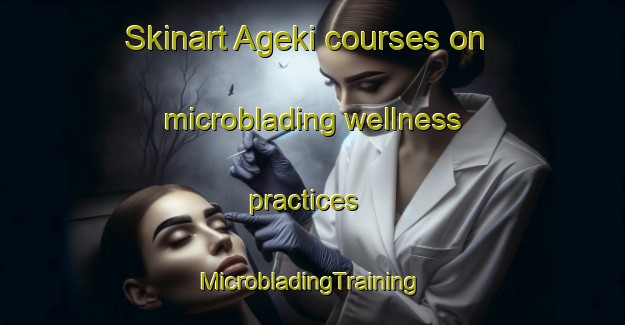 Skinart Ageki courses on microblading wellness practices | #MicrobladingTraining #MicrobladingClasses #SkinartTraining-Japan