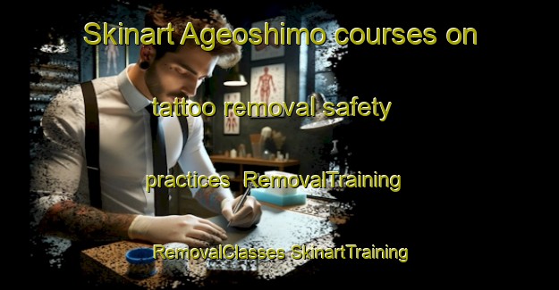 Skinart Ageoshimo courses on tattoo removal safety practices | #RemovalTraining #RemovalClasses #SkinartTraining-Japan