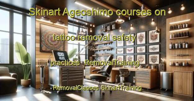 Skinart Ageoshimo courses on tattoo removal safety practices | #RemovalTraining #RemovalClasses #SkinartTraining-Japan