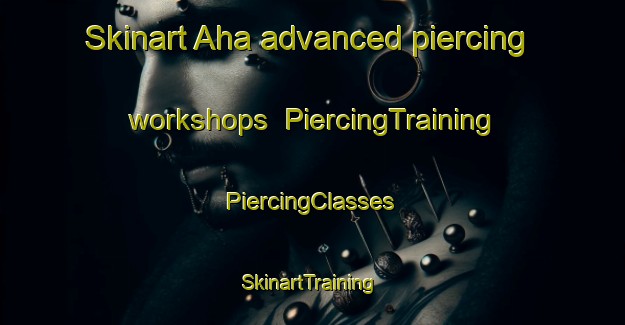 Skinart Aha advanced piercing workshops | #PiercingTraining #PiercingClasses #SkinartTraining-Japan