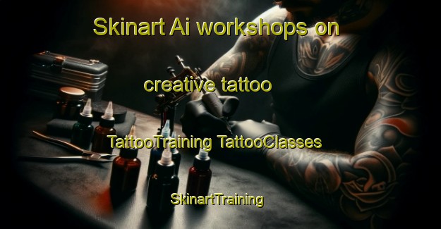 Skinart Ai workshops on creative tattoo | #TattooTraining #TattooClasses #SkinartTraining-Japan