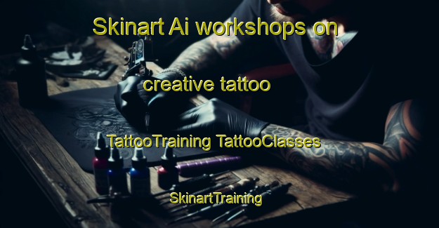 Skinart Ai workshops on creative tattoo | #TattooTraining #TattooClasses #SkinartTraining-Japan