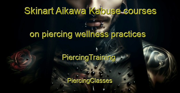 Skinart Aikawa Kabuse courses on piercing wellness practices | #PiercingTraining #PiercingClasses #SkinartTraining-Japan