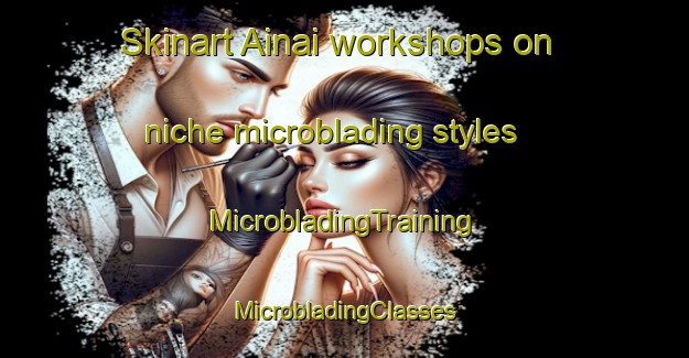 Skinart Ainai workshops on niche microblading styles | #MicrobladingTraining #MicrobladingClasses #SkinartTraining-Japan