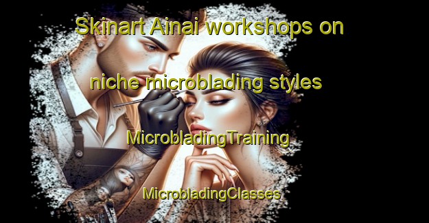 Skinart Ainai workshops on niche microblading styles | MicrobladingTraining | MicrobladingClasses | SkinartTraining-Japan