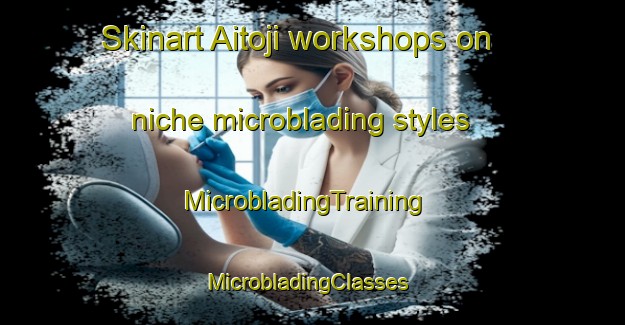 Skinart Aitoji workshops on niche microblading styles | MicrobladingTraining | MicrobladingClasses | SkinartTraining-Japan
