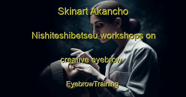 Skinart Akancho Nishiteshibetseu workshops on creative eyebrow | EyebrowTraining | EyebrowClasses | SkinartTraining-Japan