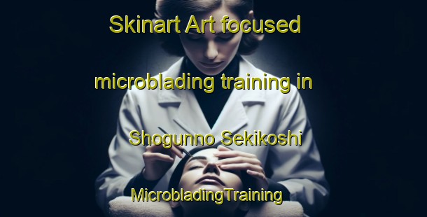 Skinart Art-focused microblading training in Shogunno Sekikoshi | MicrobladingTraining | MicrobladingClasses | SkinartTraining-Japan