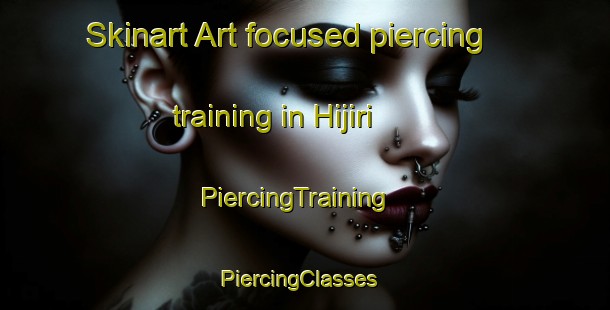 Skinart Art-focused piercing training in Hijiri | PiercingTraining | PiercingClasses | SkinartTraining-Japan