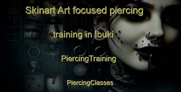 Skinart Art-focused piercing training in Ibuki | #PiercingTraining #PiercingClasses #SkinartTraining-Japan