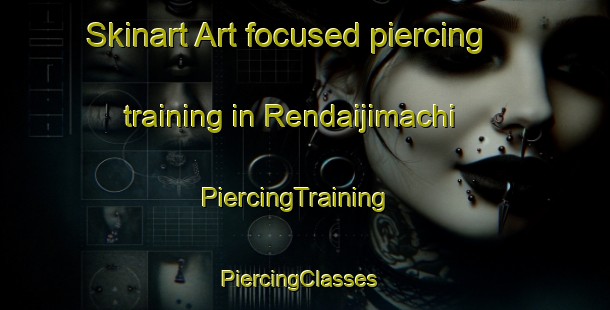 Skinart Art-focused piercing training in Rendaijimachi | PiercingTraining | PiercingClasses | SkinartTraining-Japan