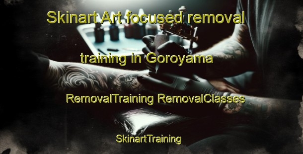 Skinart Art-focused removal training in Goroyama | #RemovalTraining #RemovalClasses #SkinartTraining-Japan