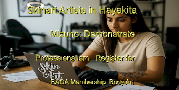 Skinart Artists in Hayakita Mizuho: Demonstrate Professionalism - Register for BAQA Membership | Body Art Qualification Authority | BAQA-Japan