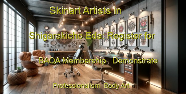 Skinart Artists in Shigarakicho Eda: Register for BAQA Membership - Demonstrate Professionalism | Body Art Qualification Authority | BAQA-Japan