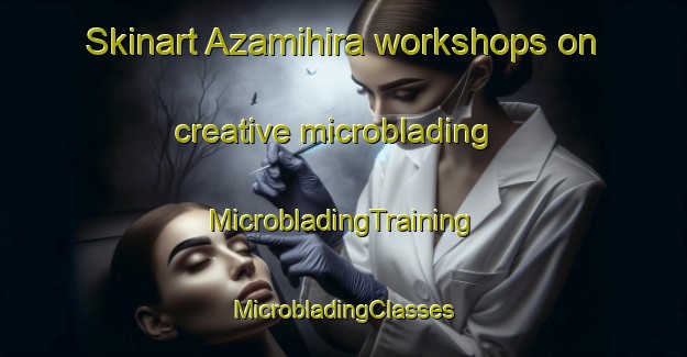 Skinart Azamihira workshops on creative microblading | #MicrobladingTraining #MicrobladingClasses #SkinartTraining-Japan