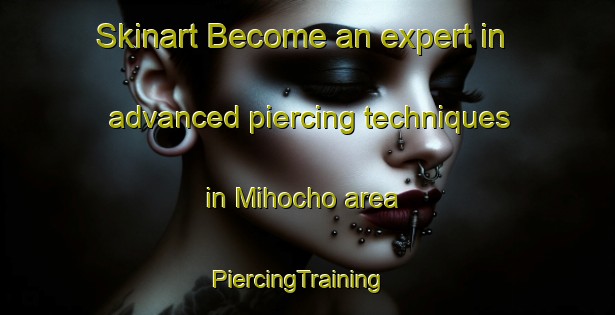 Skinart Become an expert in advanced piercing techniques in Mihocho area | PiercingTraining | PiercingClasses | SkinartTraining-Japan