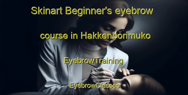 Skinart Beginner's eyebrow course in Hakkenborimuko | EyebrowTraining | EyebrowClasses | SkinartTraining-Japan